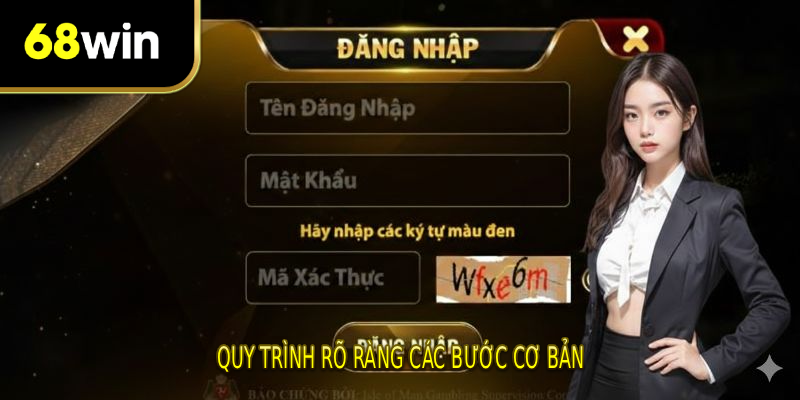 Quy trình rõ ràng các bước cơ bản